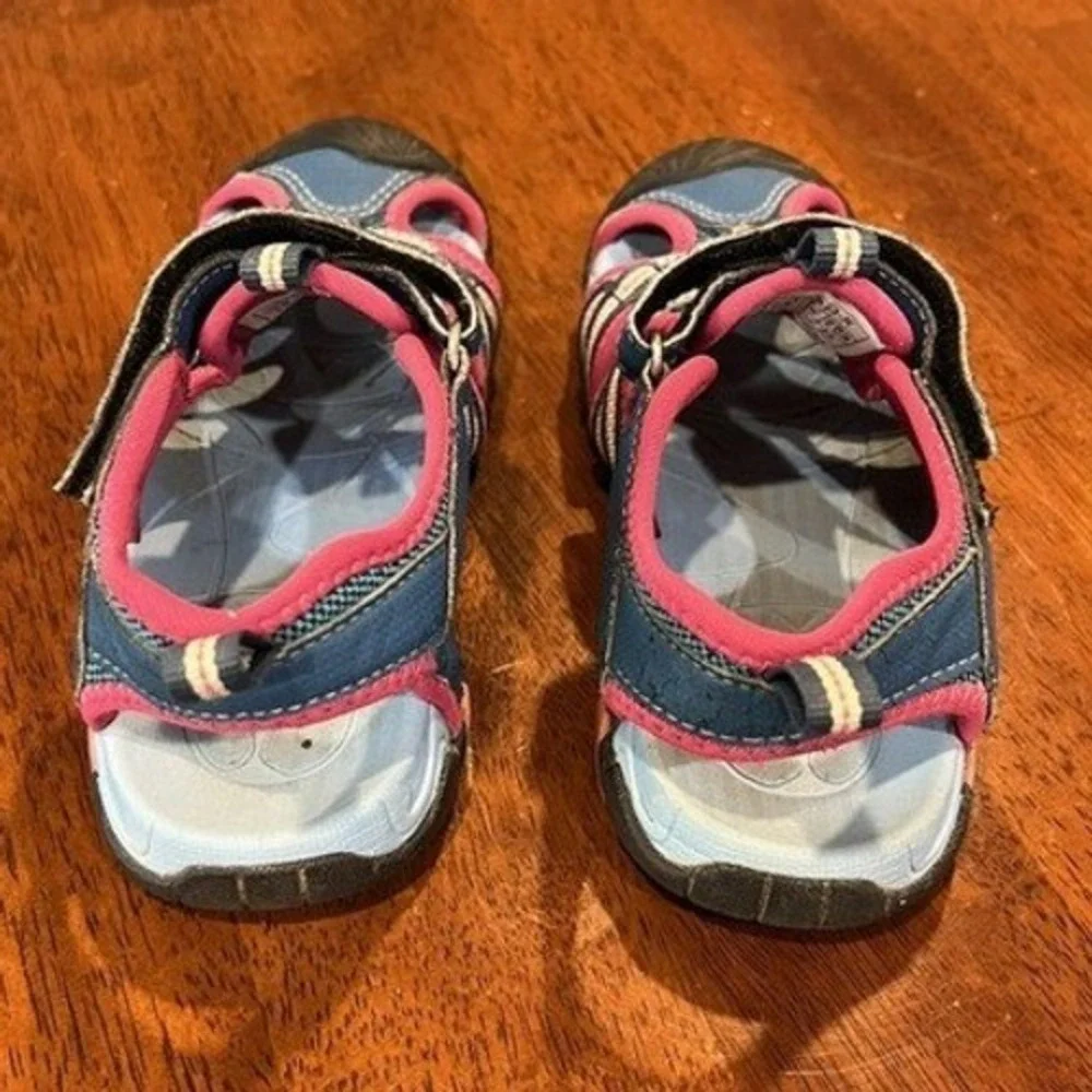 Dream Pairs Water Sandals Closed Toe Athletic Summer Shoes Blue Pink Toddler 10‎